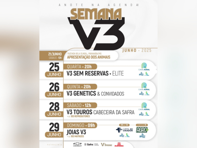 Leilão Semana V3 – Joias Matrizes